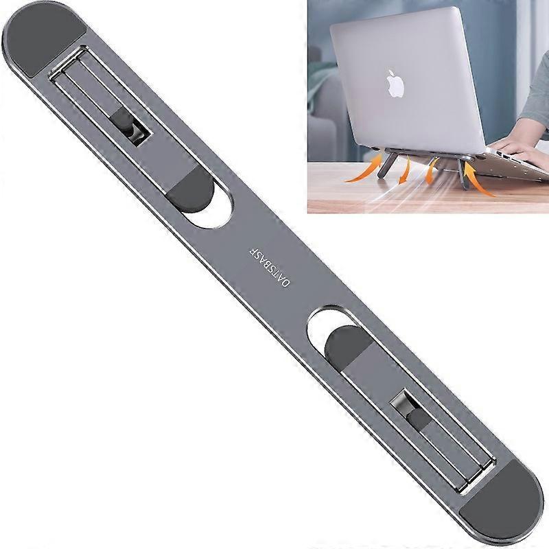 Oatsbasf Portable Storage Foldable Notebook Computer Bracket Heightening Fan Heater