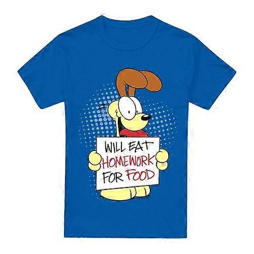 Garfield Mens Will Eat Homework T-Shirt
