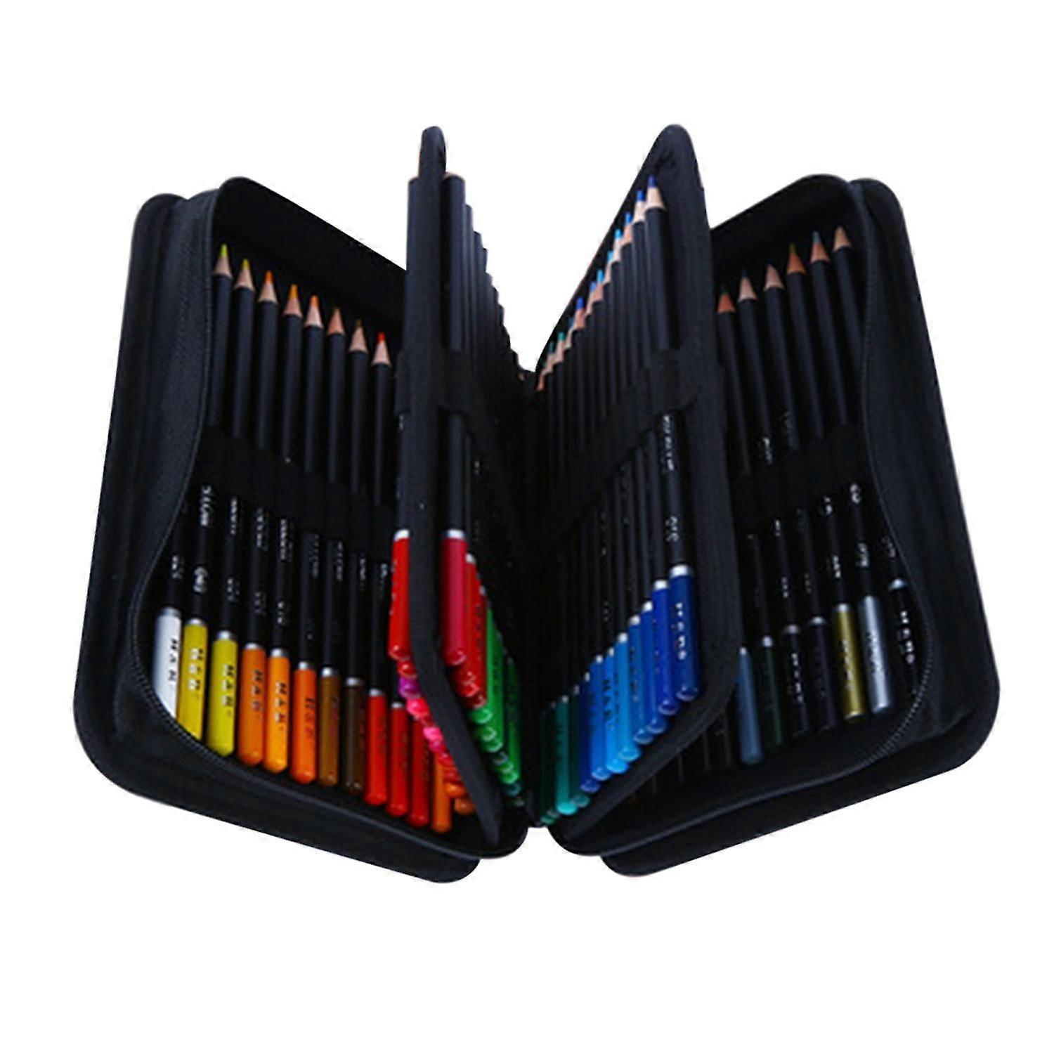 H&B 72 Farben Ölgemälde Bleistift Stick Art Set Kit Öl-basierend Soft Core für Kinder Kinder Erwachsene Kunst