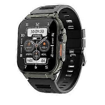 2023 Smart Watch Adult's 1.96-inch Full Touch Screen Sleep Heart Rate Blood Pressure Exercise Fitness IP68 Waterproof