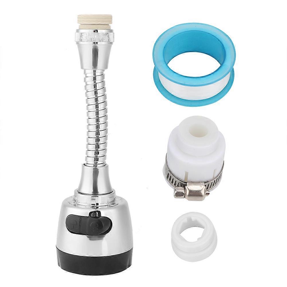 360° Swivel Head Faucet Diffuser Splashproof Bubbler for Household Kitchen Sink, Easy Installation, Durable Water Flow