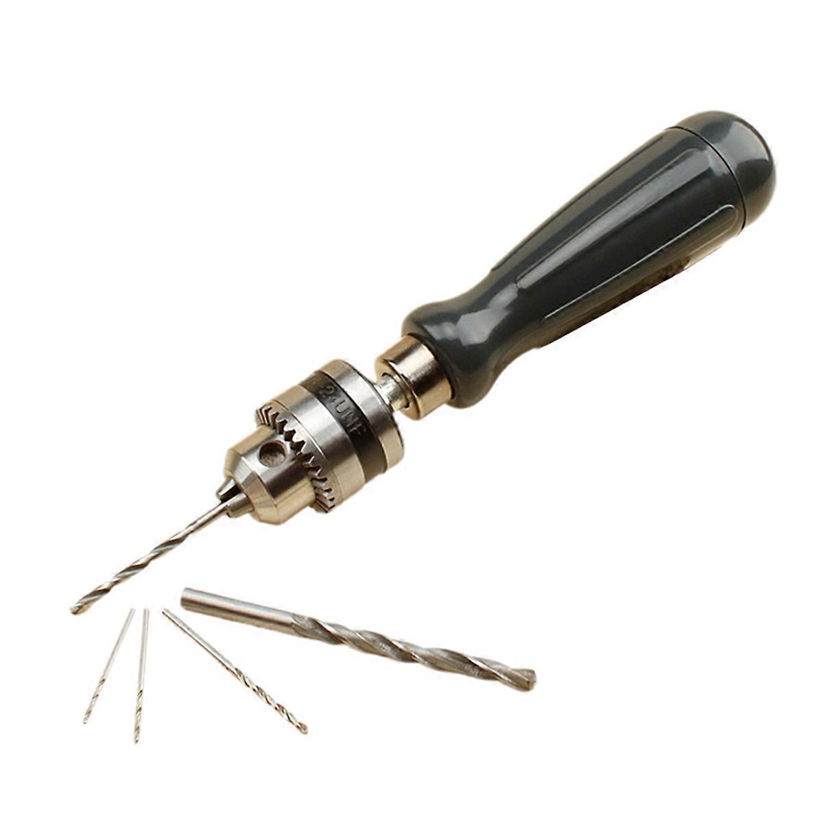 Large Hand Drill Hand Tool Suitable for Wood, Jewelry, Fine Crafts, Electronic Assembly and Model M