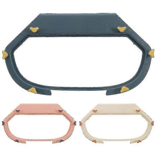 Trash Bag Stand for Kitchen Sink - Durable, Compact, Multi-Room Use, 3 Pack, White/Pink/Blue Options