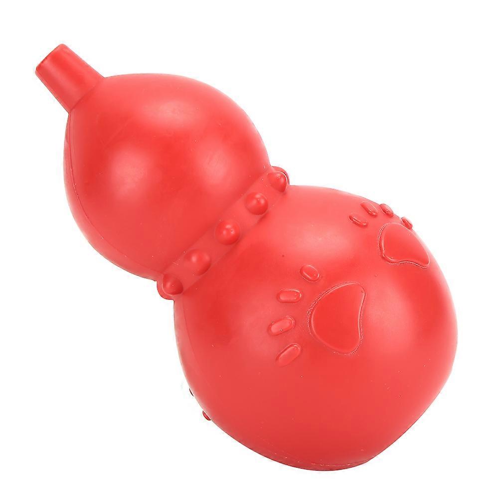 TPR Calabash-Shaped Dog Chew Toy for Small to Medium Breeds, Durable, Non-Toxic, Interactive Playtime Tool