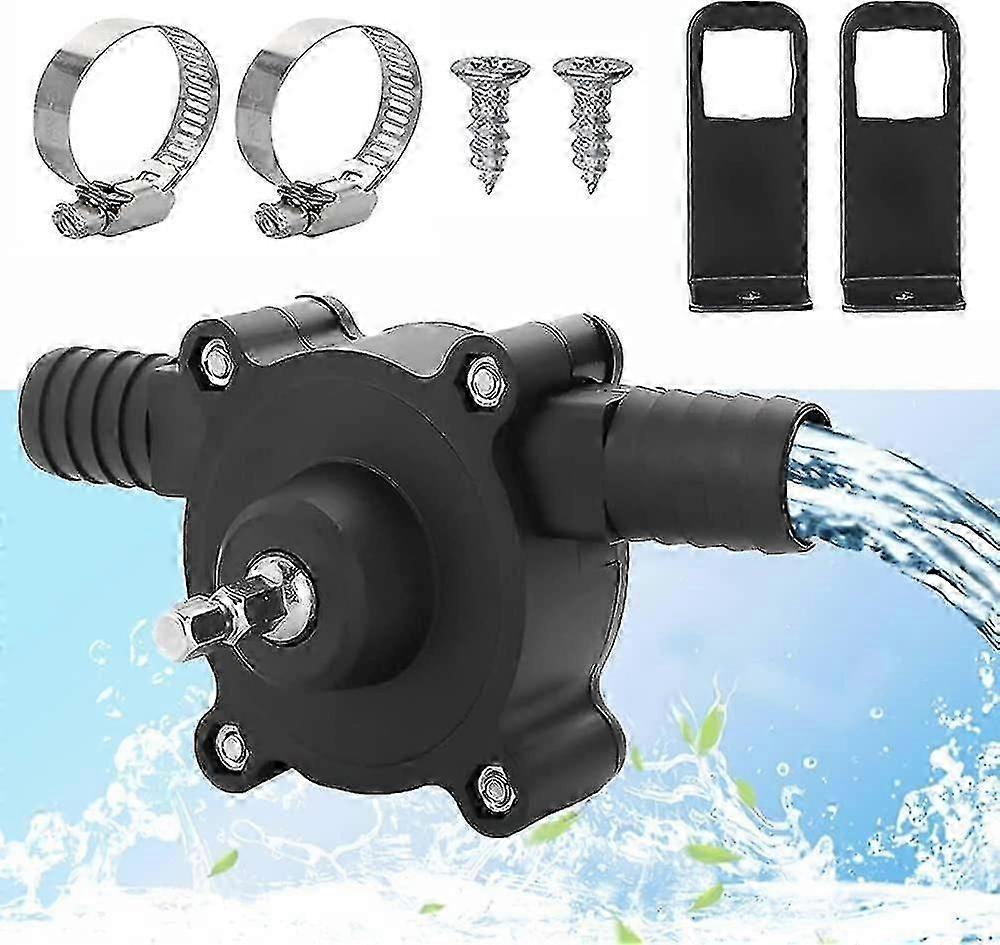 Electric Drill Pump , Water Pump Portable Self-priming Pump Household Small Water Pump