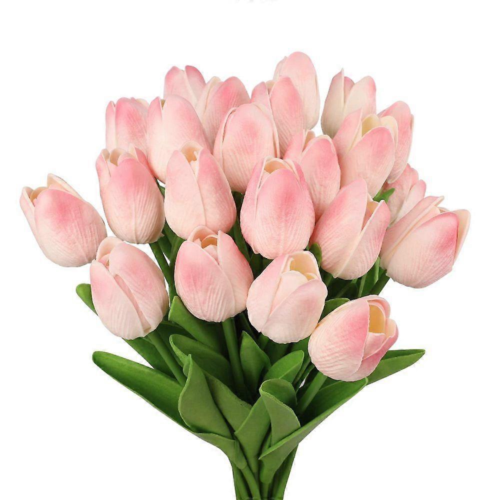 12 Mini Tulip Artificial Flowers for Decorative Arrangements