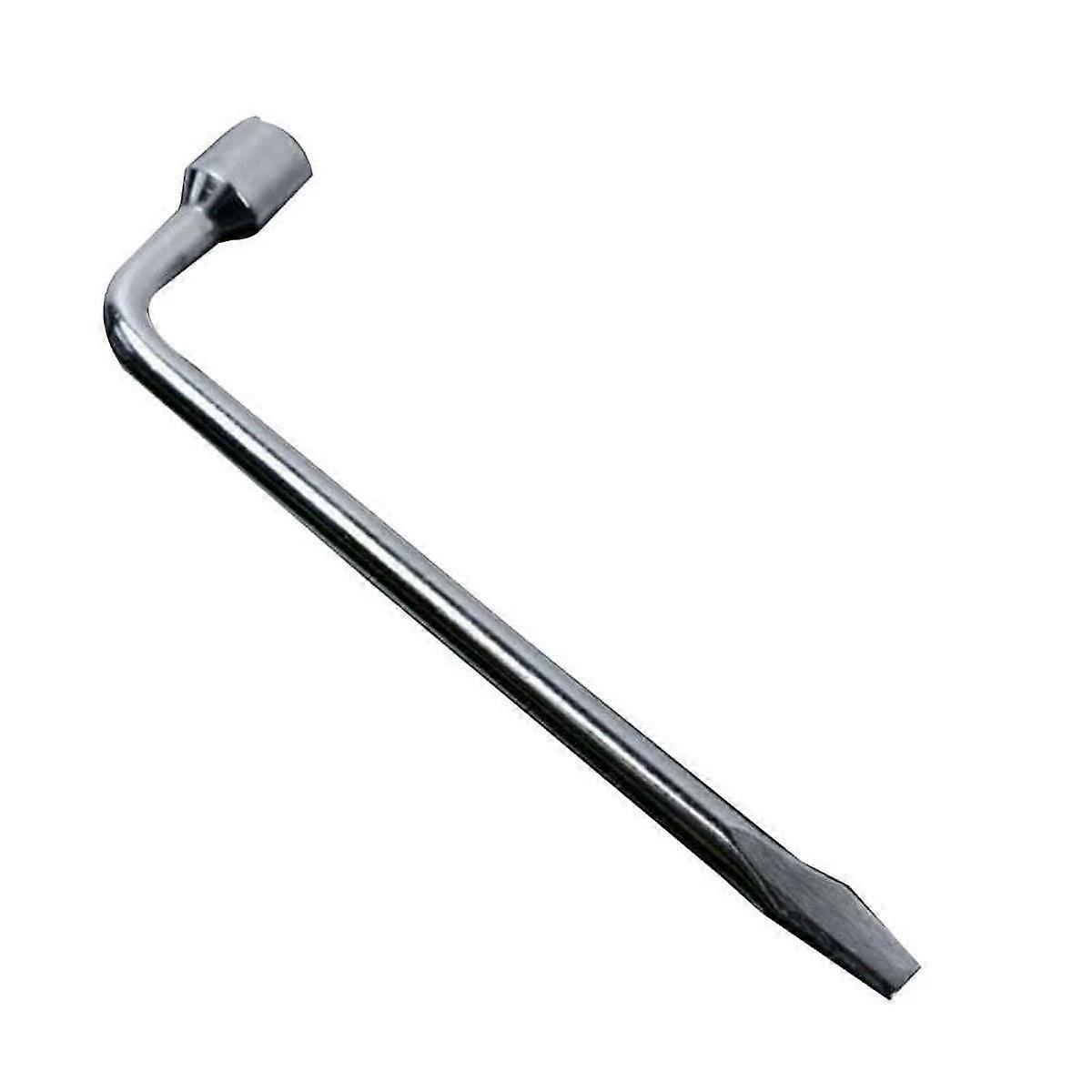 2025 New Socket Spanner Chrome Vanadium Steel Wrench L Shape Auto Tire Removal Socket Wrench 17mm Silver