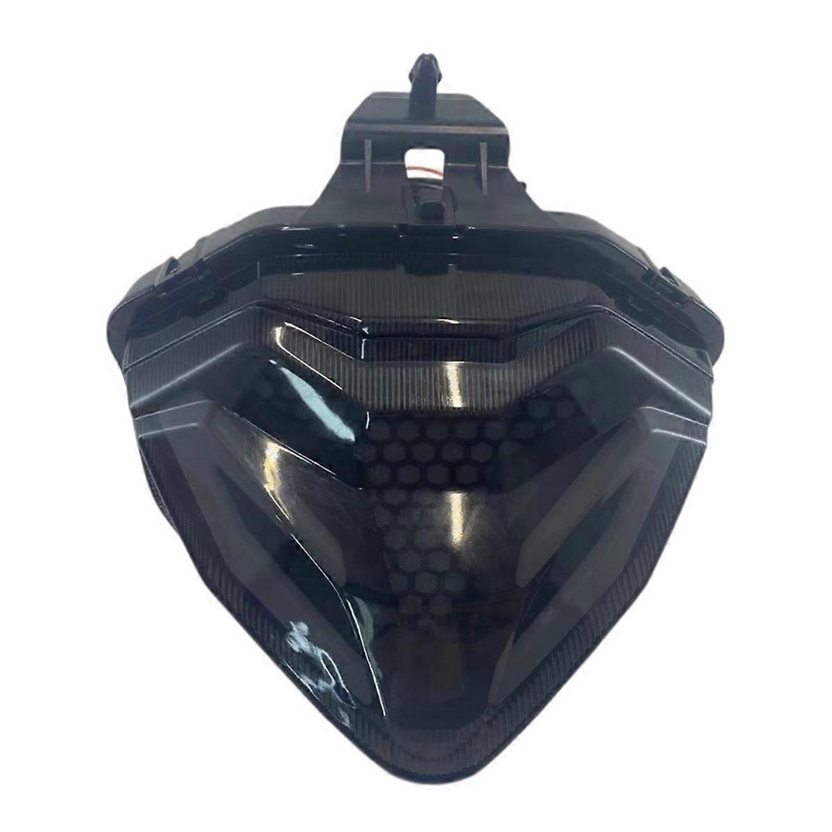 Smoked LED Tail Light Motorcycle Rear Brake Lights