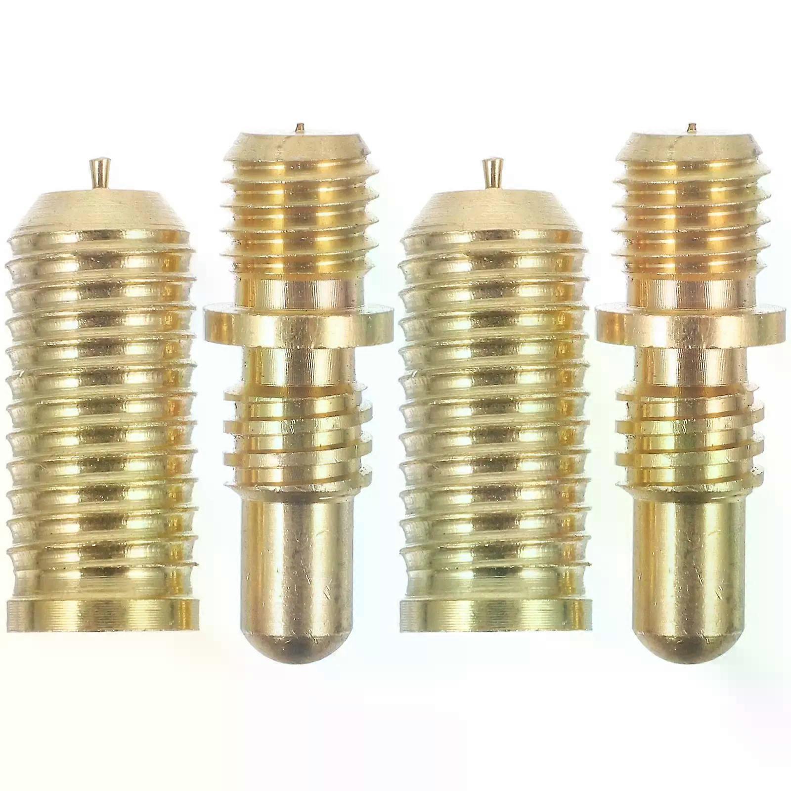 2 Sets Cues Cue Extension Rod Joint Screws Billiard Cue Connecting Screws Heavy Duty Tip Inserting Screws Hardware