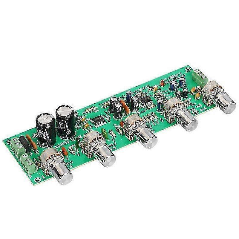 BY-08 HiFi Preamplifier Pre Amplifier 4558 op amp for Enthusiasts DIY Replace