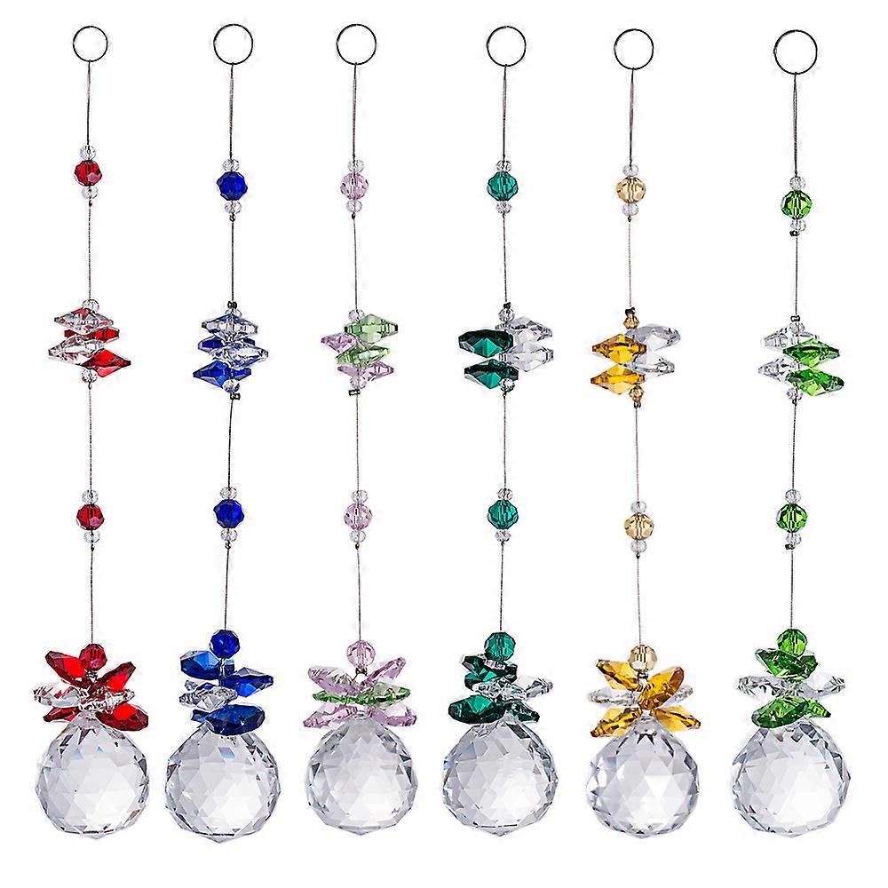 6-piece octagonal ball pendant
