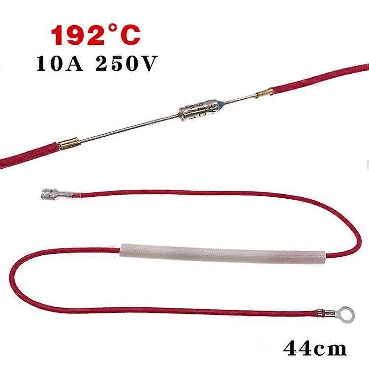 Practical Rice Cooker Temperature Fuse 192℃ 10A 250V Thermal Fuse for Electric Pressure Cooker Repair Part