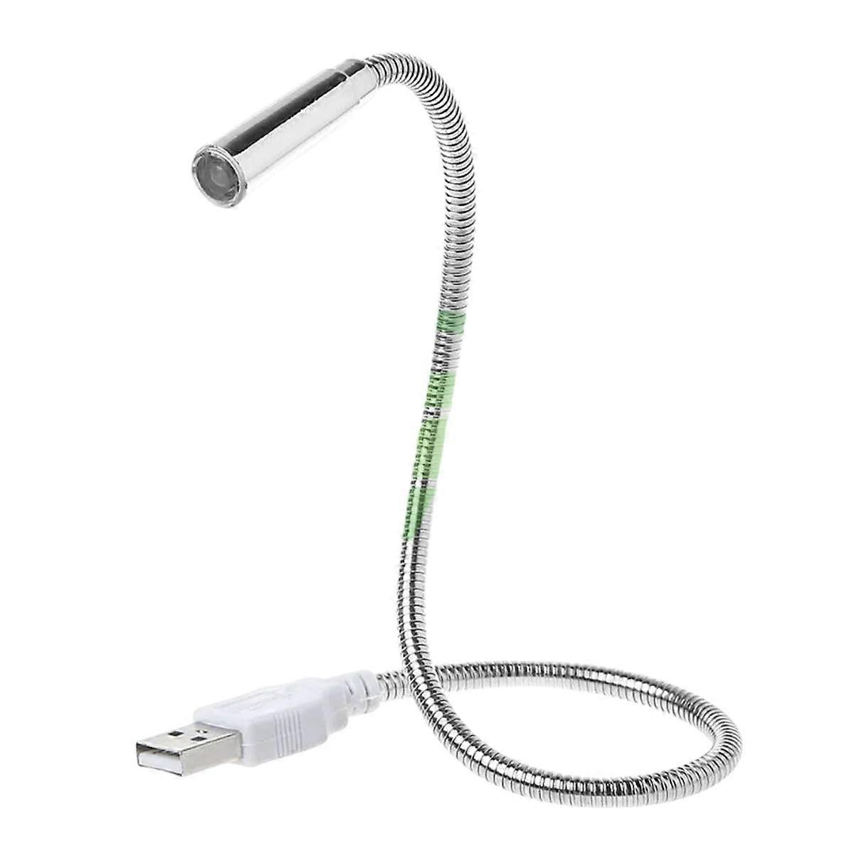 Portable USB LED Reading Light Flexible Book Light Adjustable Table Lamp Compatible With Power Bank Laptop Notebook