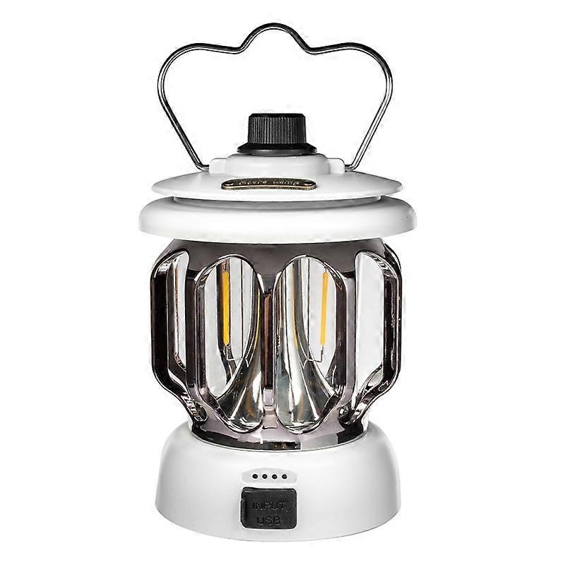 LH-B46 LED Retro Tent Light Convenient USB Charging Camping Light