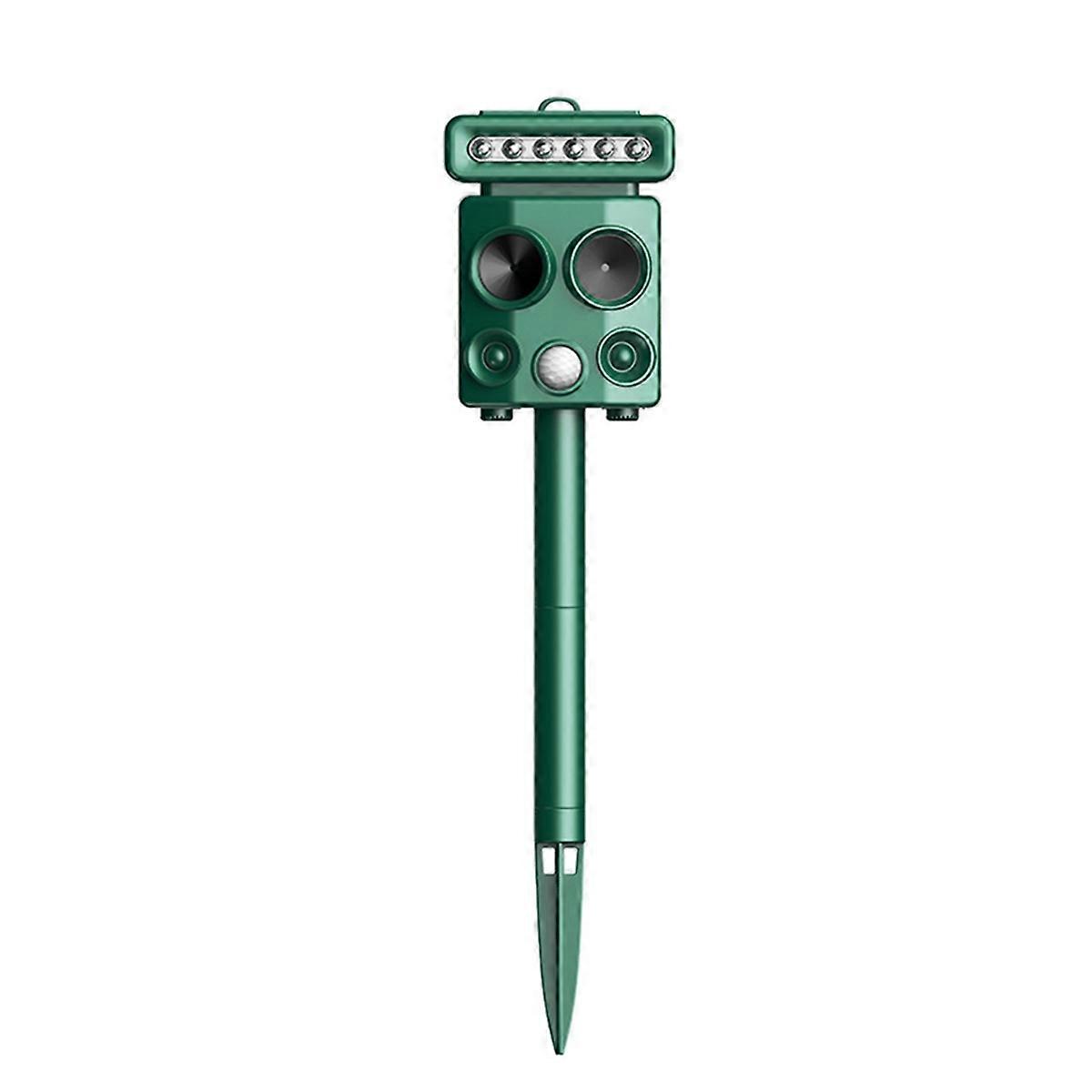 Ultrasonic Solar Animal Repellent Outdoor Solar Animal Repeller with Motion Detection to Repel Dog