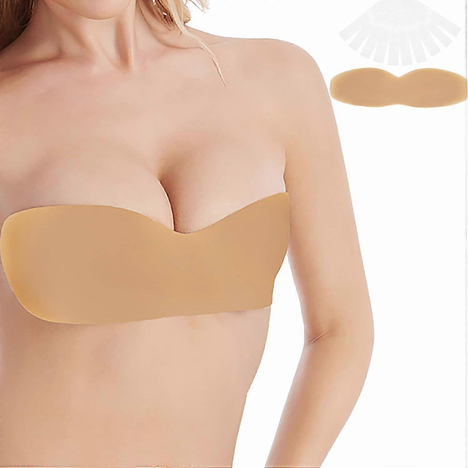 2025 Latest Model  Seamless Strapless Adhesive Bra, Invisible Sticky Backless