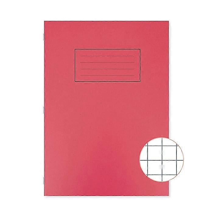 Carnet A4 Silvine (paquet de 10) Taille unique Rouge