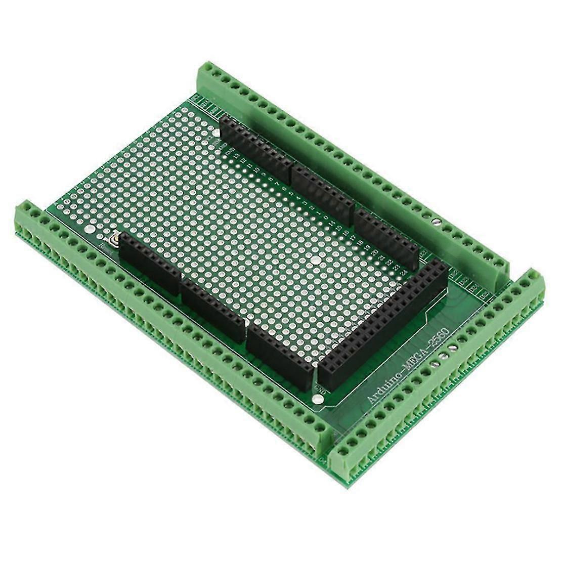 For 2560 R3 Double-Side PCB Prototype Screw Terminal Block Shield Board Expanding Board