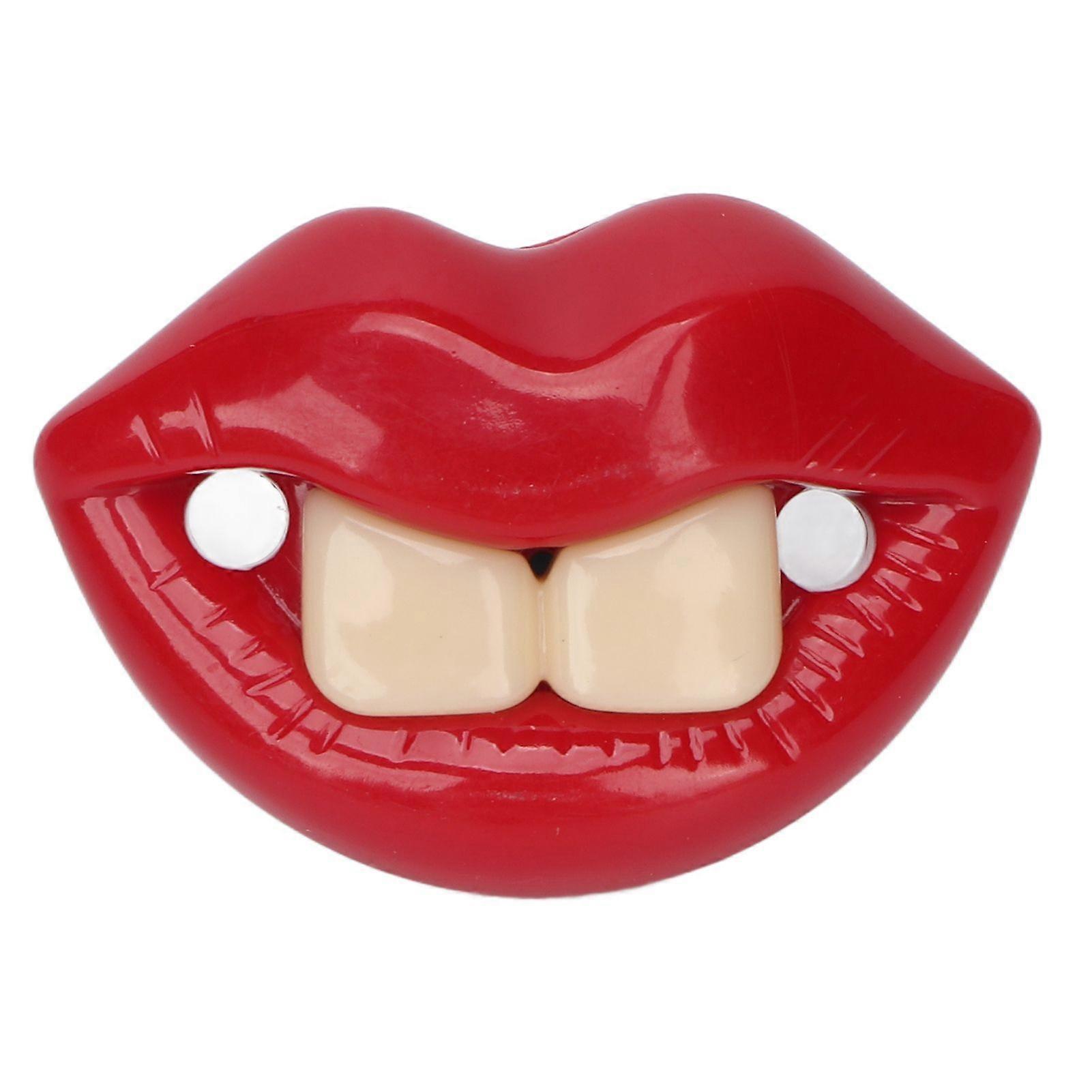 SSRGV مصاصة مضحكة جميلة شكل شفة حمراء آمنة صديقة للبيئة سيليكون دعم الفم مصاصة الطفل الرضع