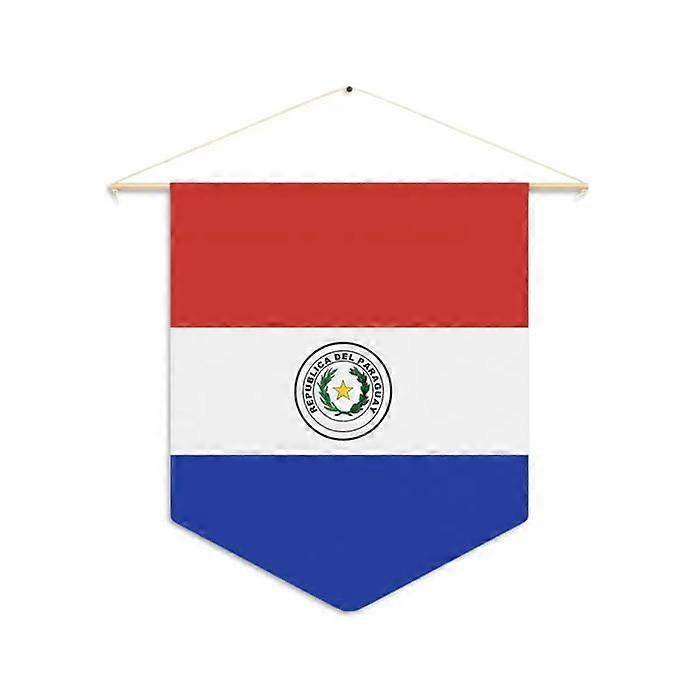 Flag - Paraguay - 30 x 45 cm - Polyester - Double-sided print - Accessories included
