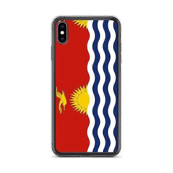 iPhone Case - Kiribati - Flag - Flexible - Multicolored - Compatible with iPhone XS Max
