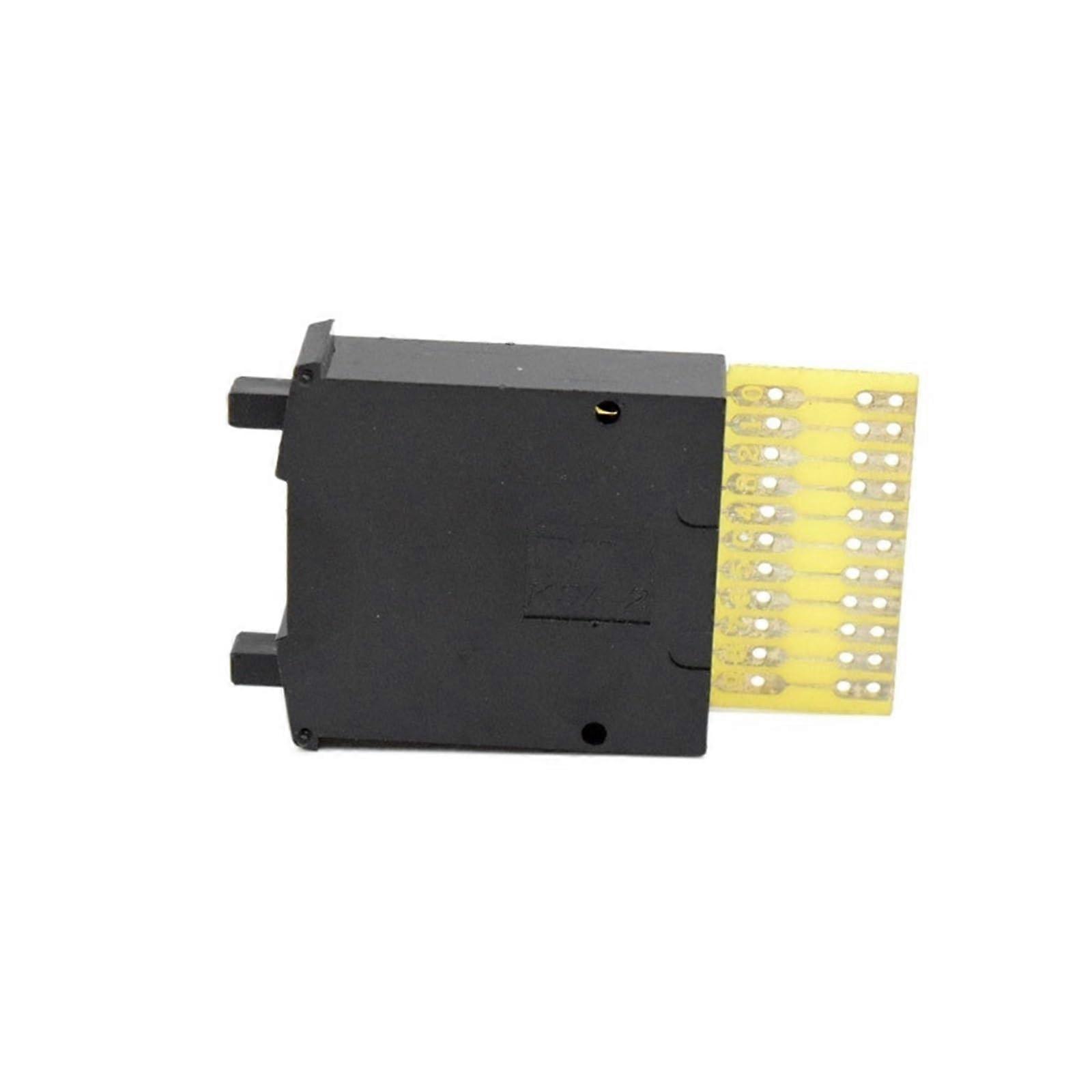 10 Pack DIP Switch 2 Black 30.5x10mm 0-9 Long Legs PCB Switch for Electronic Projects