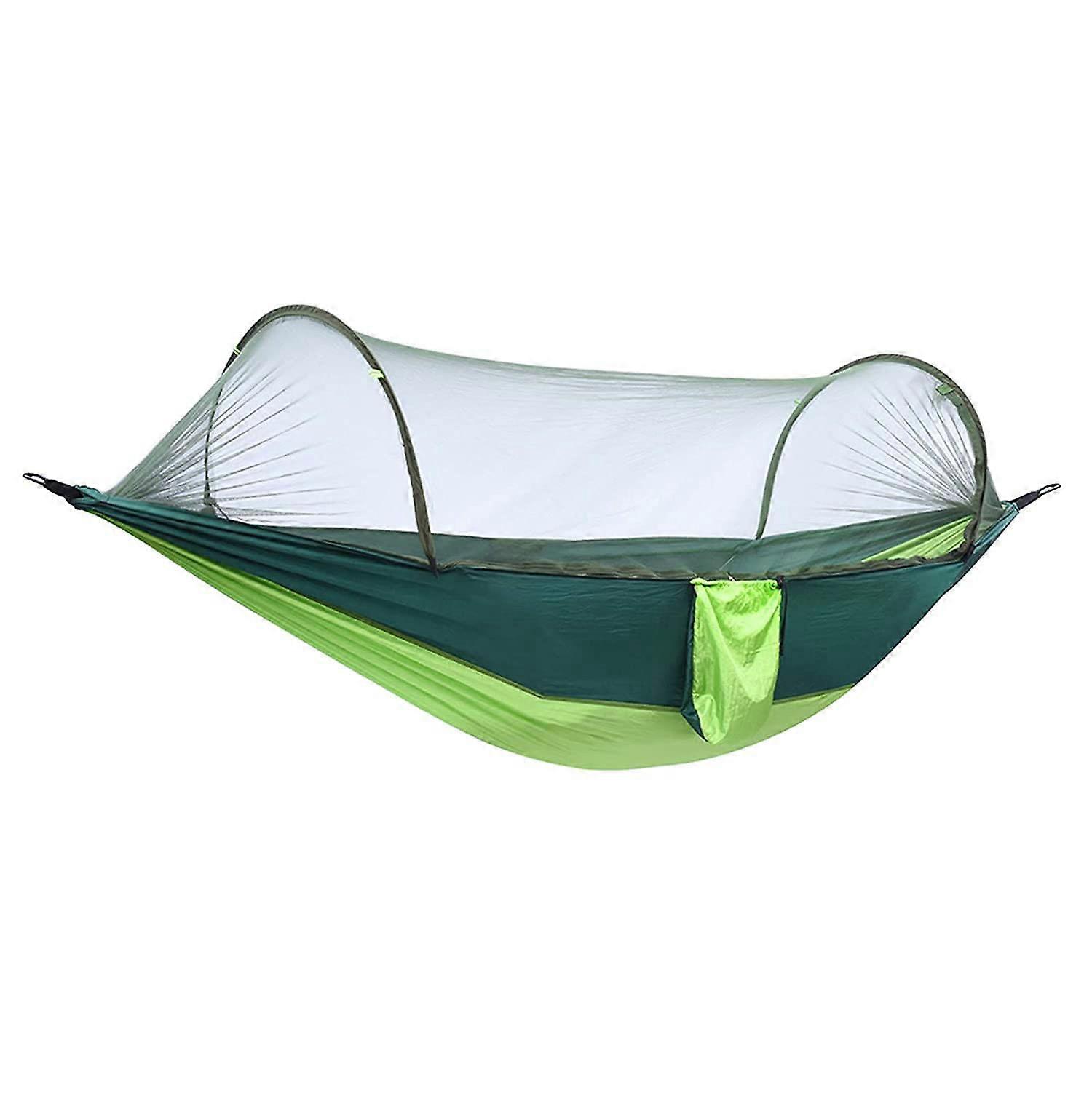 Hammock With Mosquito Net, 300Kg Load Capacity, Quick-Drying, Dark Green Fruit - Hammock Nets