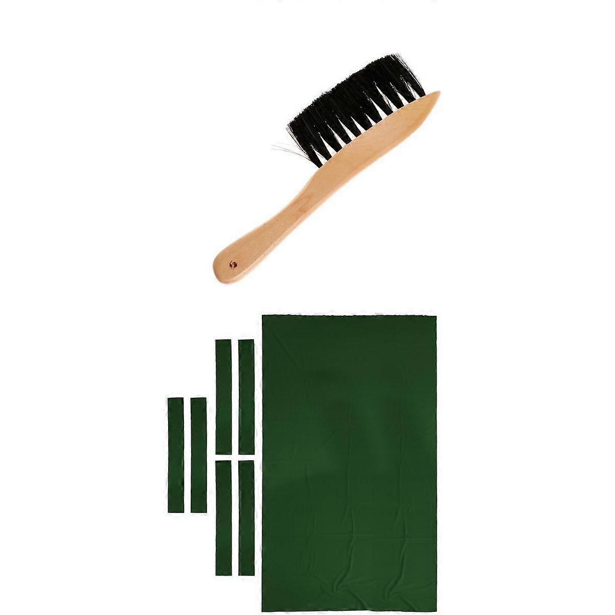 9ft 0.6mm Pool Table Felt Replacement Rail Brush Cleaner, Premium & Durable