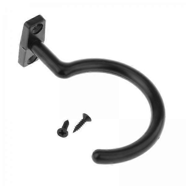 3xBlack Snooker Billiard Table Board Cue Hook, Bridge Rod And Ball Rack Hooks,