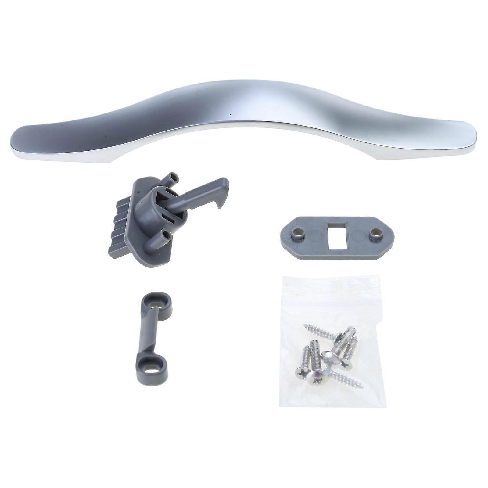 Marine Cabinet Lock Handle Furniture Door Lock Boat Hardware Drawer Keyless Lock Pull Lock Catch Pearl Chrome