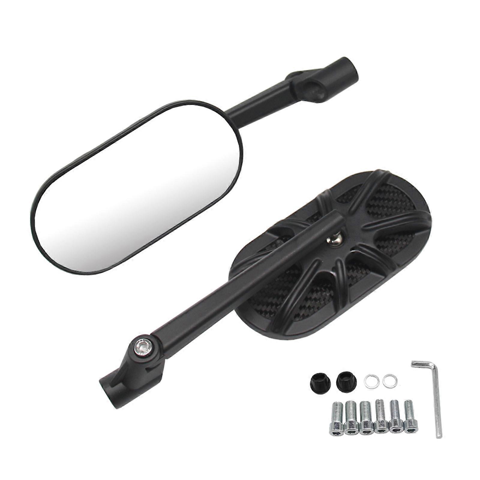 Electromobile Convex Rear View Mirror High-Definition Vision Back Side Mirror Motorbike Rear Mirror with 8mm 10mm Bolt