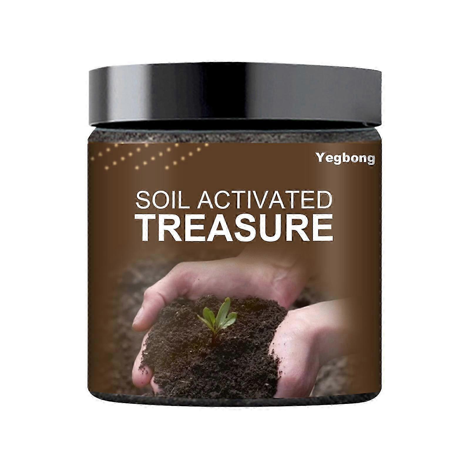 100/200g Soil Activated Treasure Soil Activators Potting Soil Seedling Compost for Garden Plant Rooting Landscaping