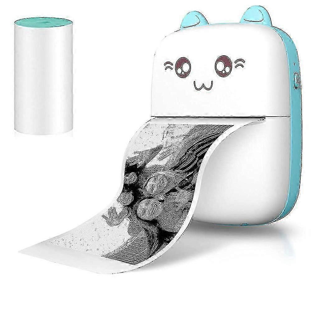 Portable Photo Printer For Smartphone Wireless Printer Support Android Ios Receipt Thermal Printer For Craft, Home Office Students Scrapbook