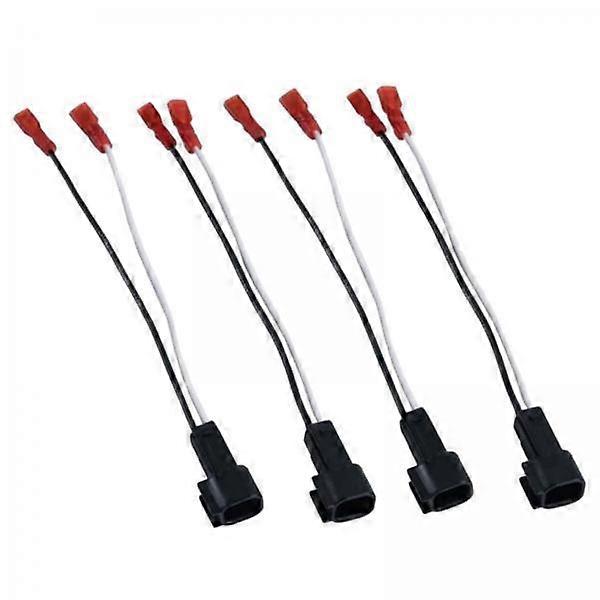 4x 4x Car Speaker Harnesses High Performance Easy to Install Repair Part