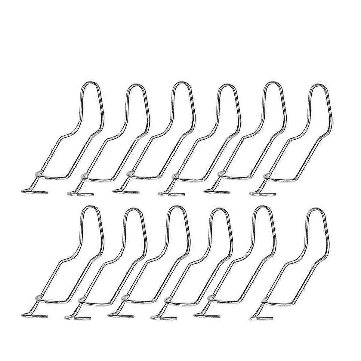 50 Pieces of Garden Support Clips for Canes and Trellis with Connecting Buckles