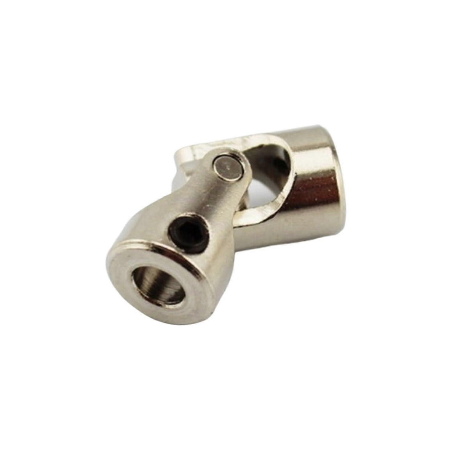 Universal Coupler Joint Steering Cross Joint 1pc Auto Boot Model Steel Shaft Connector 4mm to 6mm Rotatable