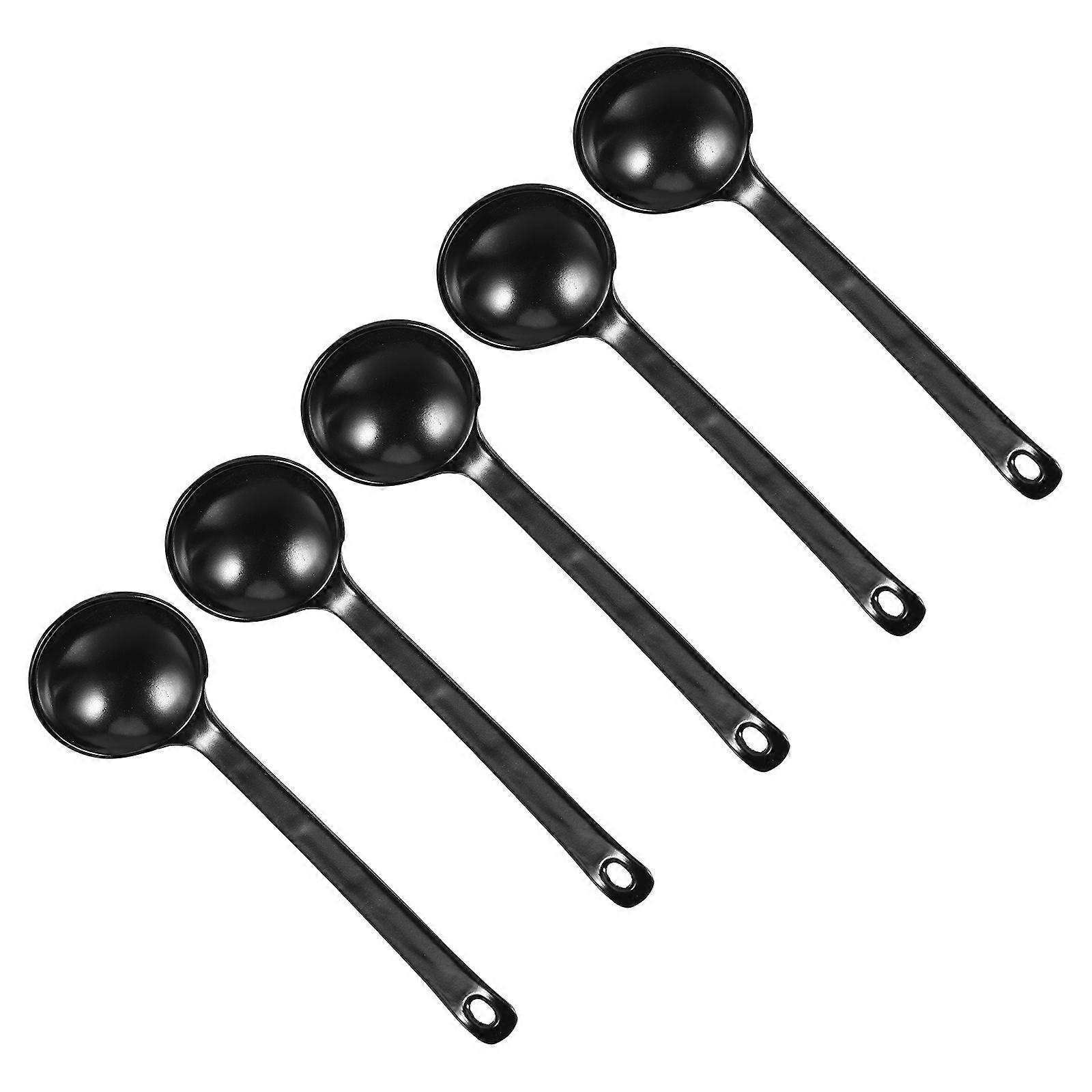 Comfort Grip Soup Spoons for Everyday Use, Elegant Japanese Style