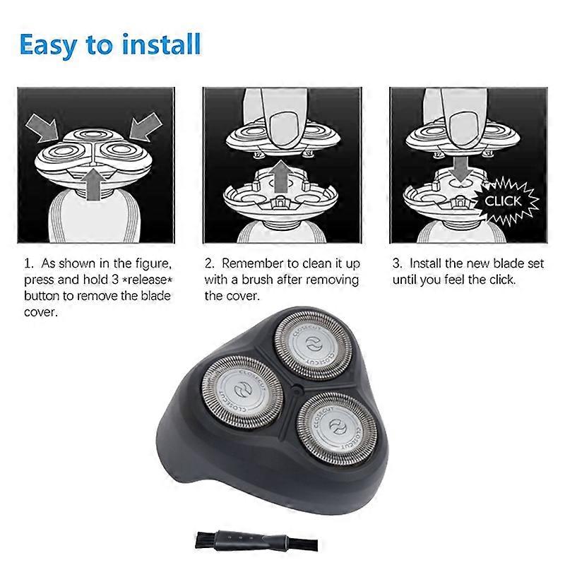 Replacement Head for Electric Shaving Blade