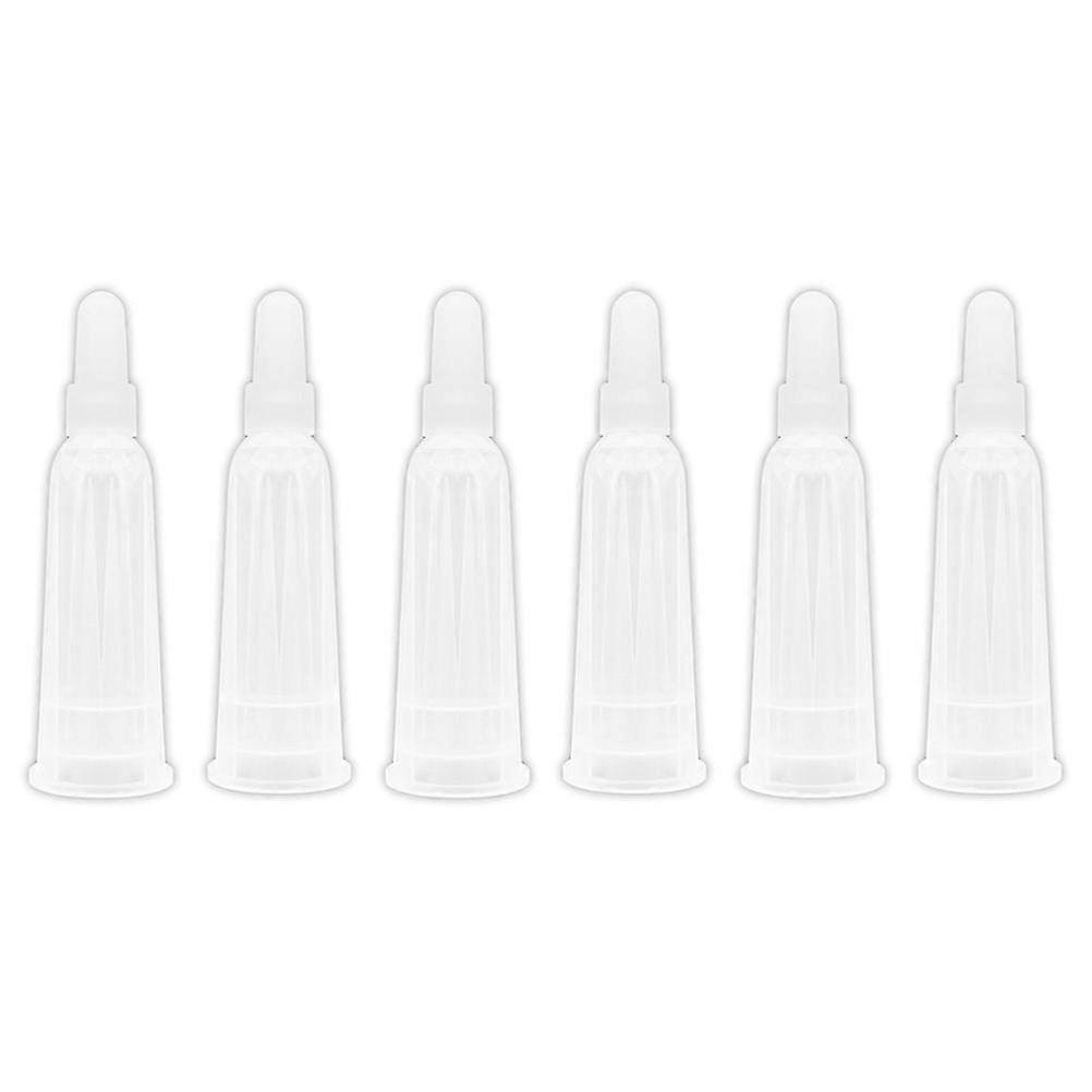 6pcs Ampule Tips Applicator Tips Caps Replacement Ampule Tip Caps Liquids Dispensing Tips