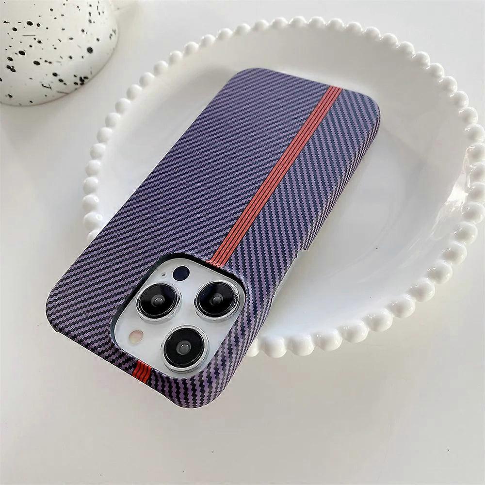 Luxury Carbon Fiber Pattern Cooling Case For Iphone 16 15 14 13 Pro Max