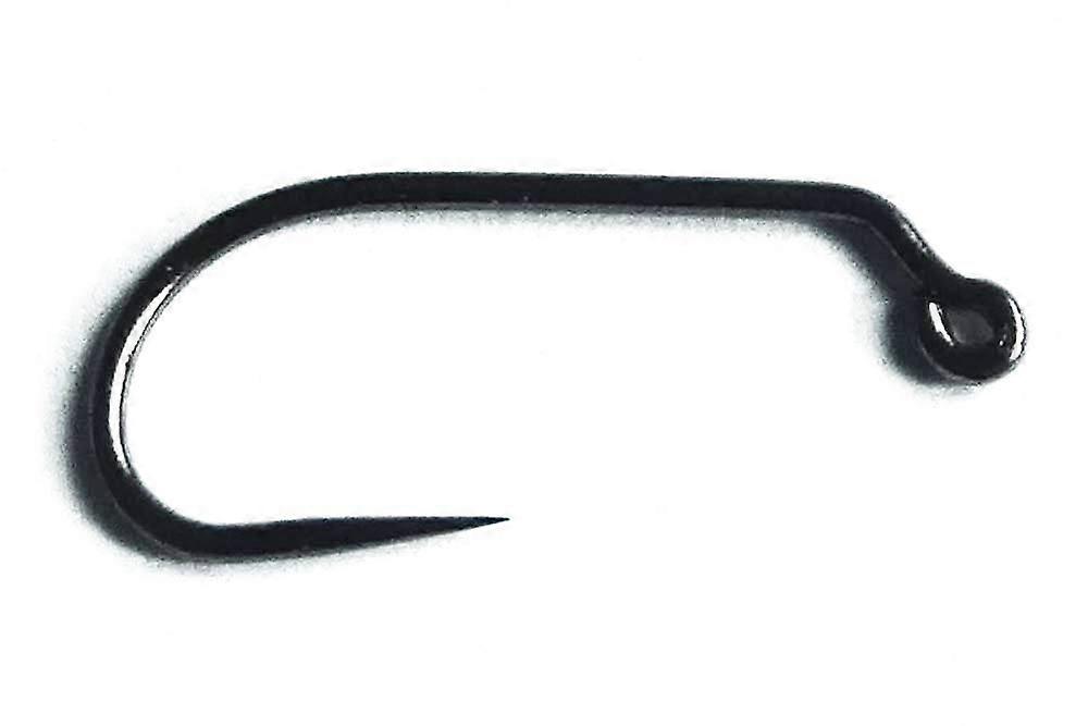 50 x Masudzuri Fly Hooks D20BLJ (Barbless Nickel Black) for Jig Fly Tying Standard Choice of Hook Size 16