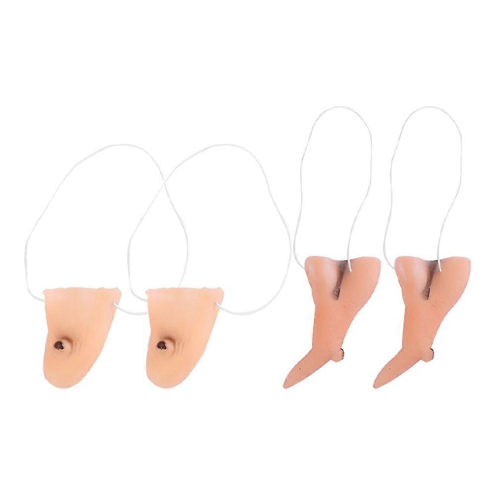 Stage Performance Prop, Witch Nose and Chin Enhanced Character Play, Durable Build
