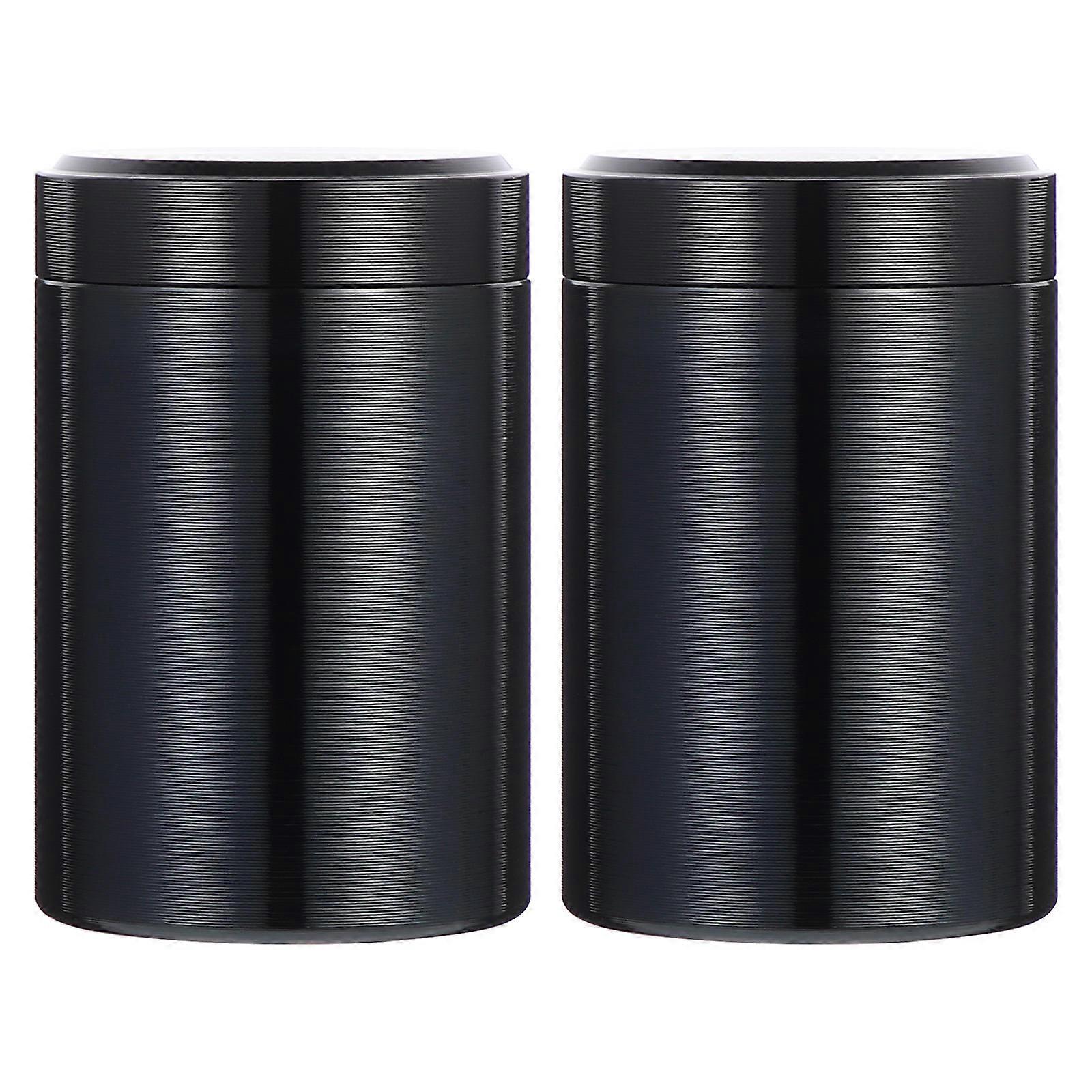 Portable Sealed Tea Canisters Reusable Storage Containers for Tea, Cereal & Beans Keeps Contents Fresh