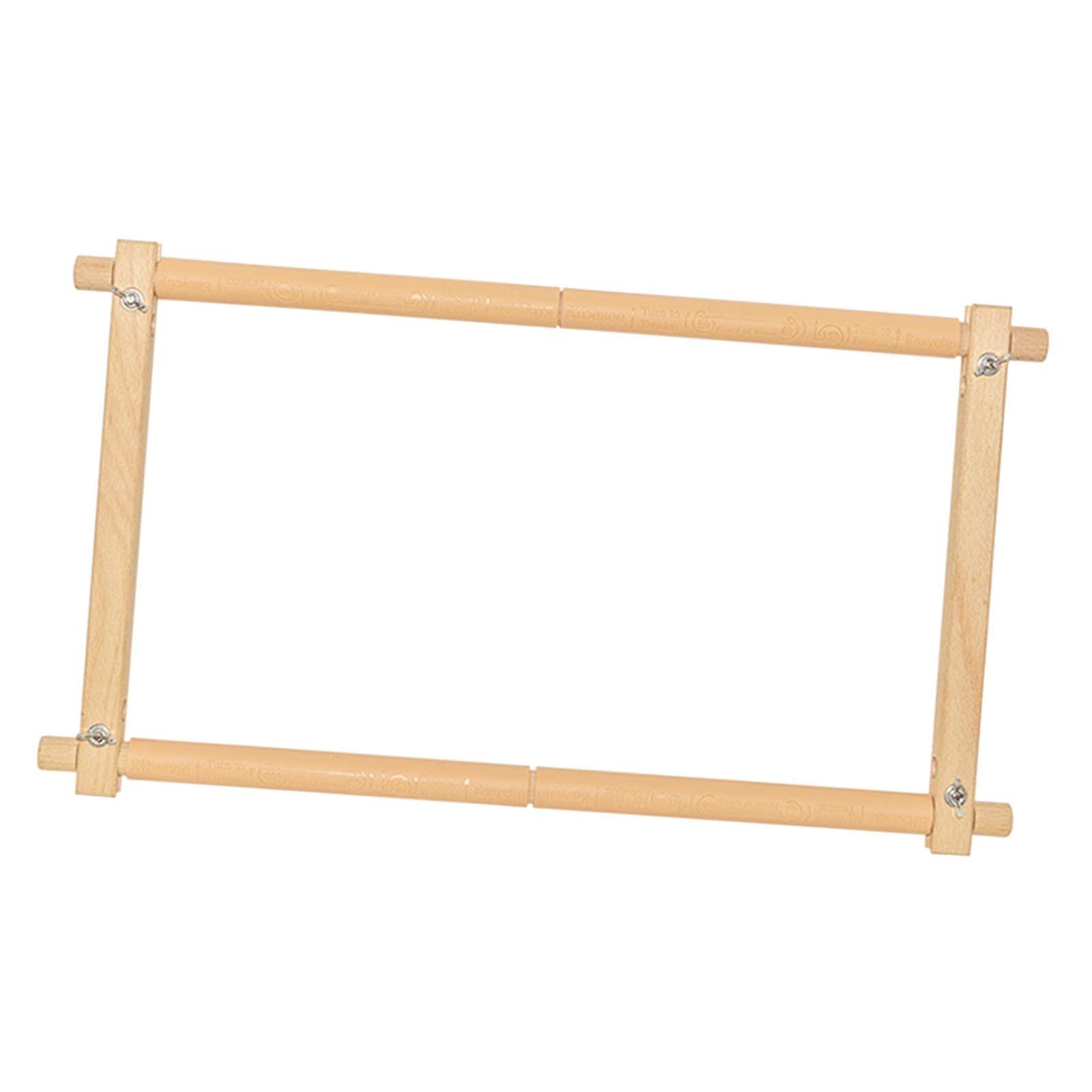 Beech Wood Tapestry Scroll Embroidery Frame Cross Stitch Craft Quilting Tool
