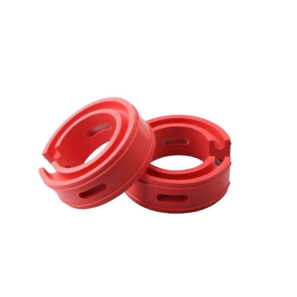 SUV Car Interior Shock Absorber Coil Spring Power Cushion Buffer Red Rubber