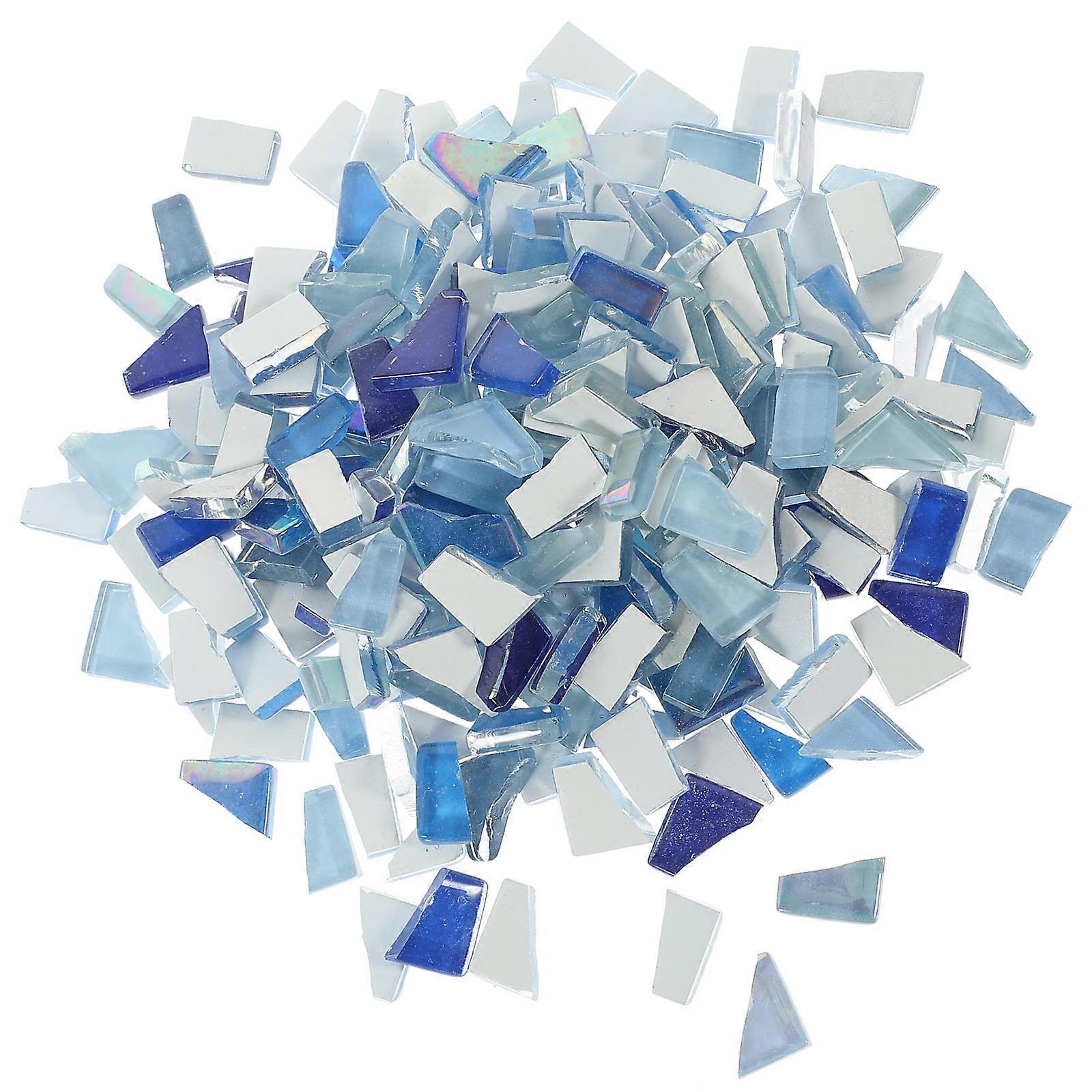 Crafting Tiles Creative Mosaic Tiles Irregular Shape Diy Craft Artists Home Decoration 1.5X0.7cm Plastic 1 Bag