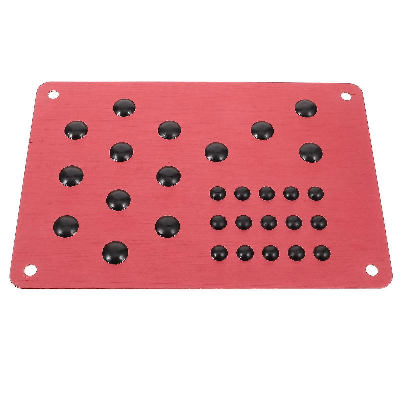 Passenger Foot Pedal Aluminum Alloy Daily Use For Car Owners 22.00X15.00X0.50CM 1Set
