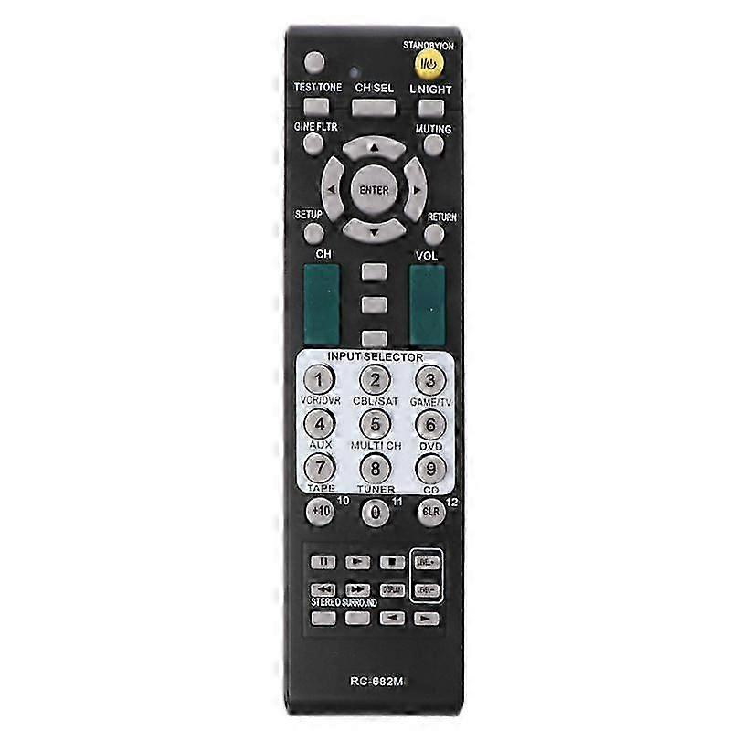 RC-682M Replacement for Power Amplifier AV Receiver Controller RC-606S RC-607M SR603/502/504 HTR550