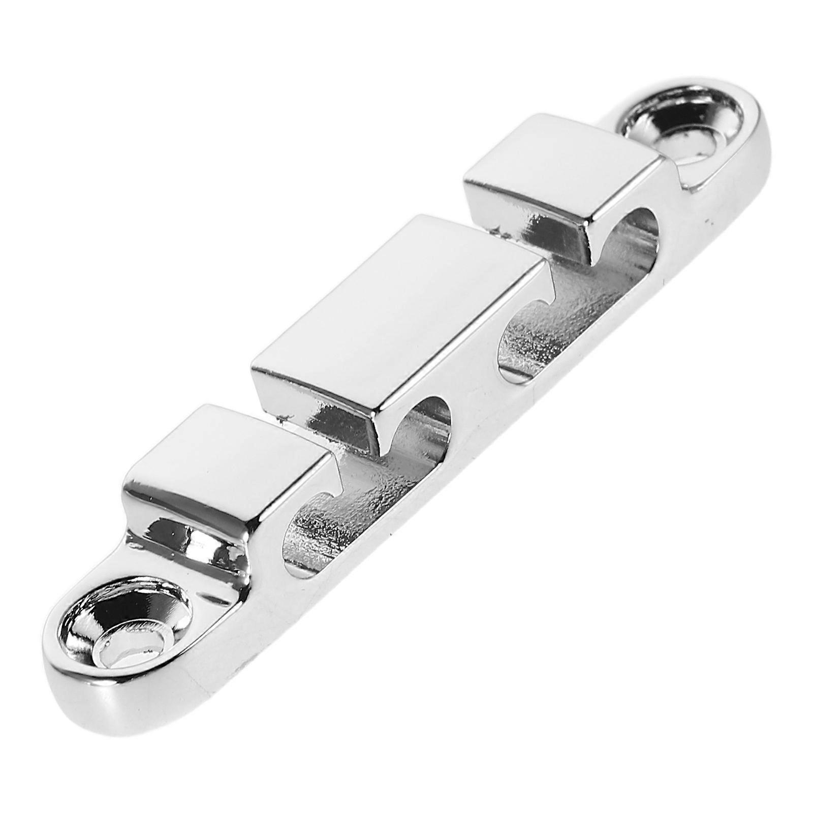 Electric Bass String Retainer Guide – 6 String Tree Buckle, Metal Head Retaining Hardware with Mounting Screws