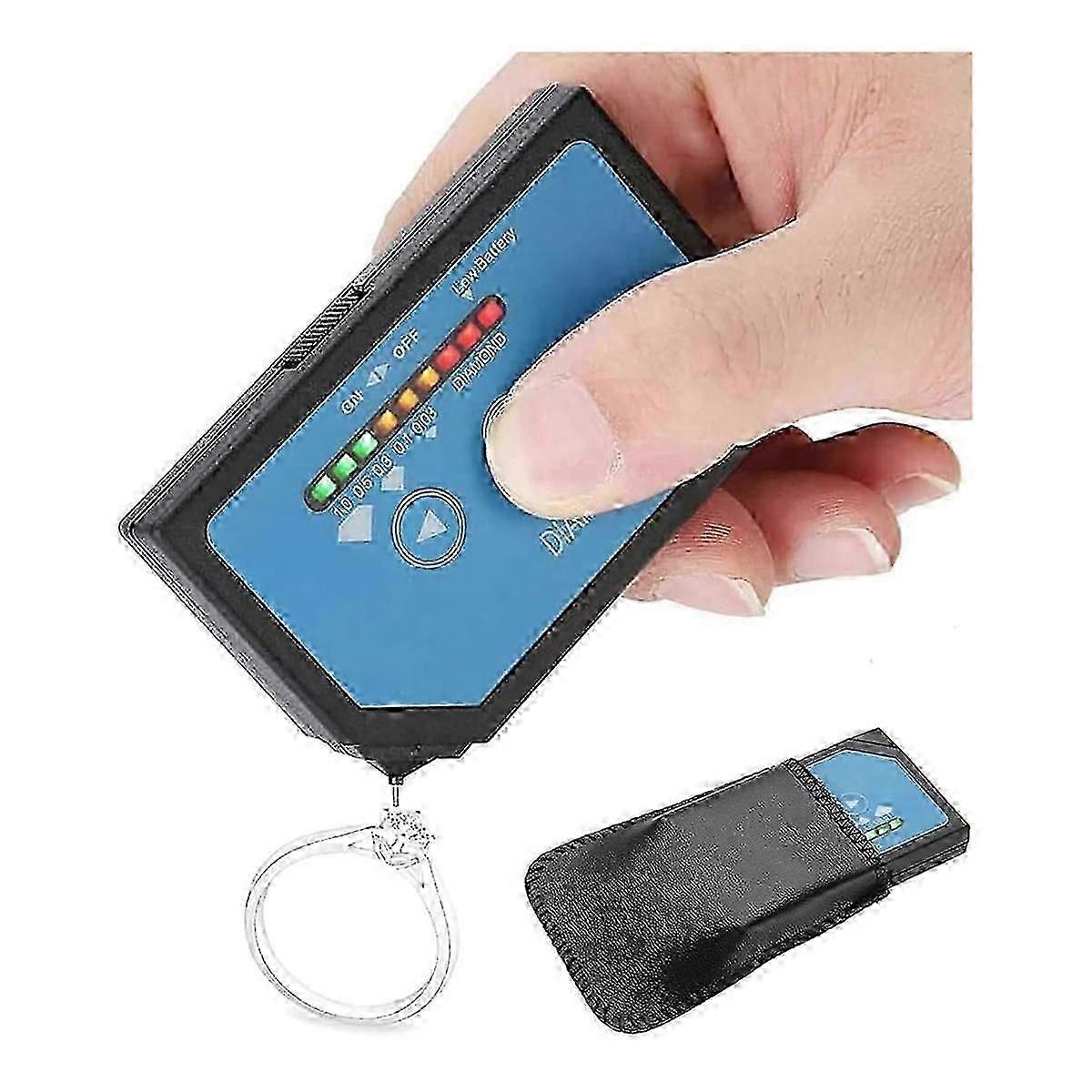 ​Portable Gem Tester with LED Indicator Light and Touch Screen for Accurate Gemstone Testing and Identification
